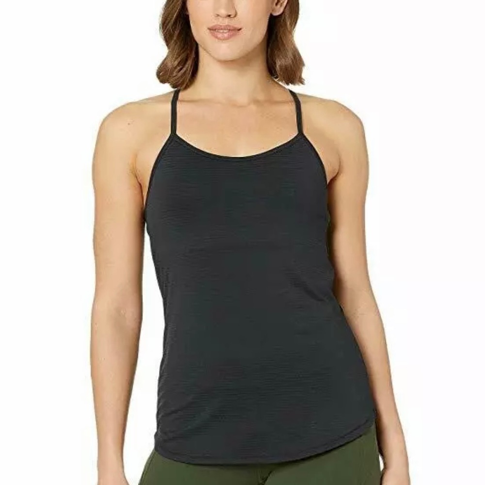 MANDUKA Black Breeze Support Cami workout top XS